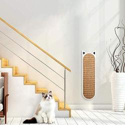 THUNDESK Wall Mounted Cat Scratcher- Wall Mounted Cat Scratching Post for Improving Kitty’s Health and Behavior- Cat Scratching Post
