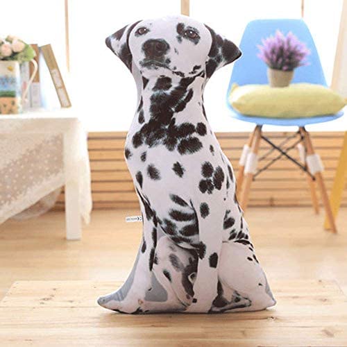 90GJ Dog Pillow Cushion Printing Dog Pillow 3D Dog Head Pillow pet Toy pet Supplies pet Universal 50cm