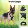 Rision Pet Dog Harness No-Pull Adjustable Pet Oxford Vest with 2 Leash Clips Soft Padded Dog Vest Reflective No-Choke with Easy Control Handle for Dogs