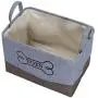 Morezi Durable Canvas Dog Toy bin Storage with Handle, Puppy Toy Basket, Doggie Toy bin - Idea for Carry Small Dog Puppy Toys, Blankets, Diaper, leashes and Dog Stuff Morezi Durable Canvas Dog Toy bin Storage with Handle, Puppy Toy Basket, Doggie Toy bin - Idea for Carry Small Dog Puppy Toys, Blankets, Diaper, leashes and Dog Stuff