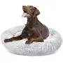 DELOMO Pet Bed for Extra Large Dog, Dog Furry Bed, Self-Warming Pet Cushion Bed, Raised Pet Bed for Dogs&Cats, Washable Pet Bed with 2 Cover for Cleaning, XL, 45×45 inches DELOMO Pet Bed for Extra Large Dog, Dog Furry Bed, Self-Warming Pet Cushion Bed, Raised Pet Bed for Dogs&Cats, Washable Pet Bed with 2 Cover for Cleaning, XL, 45×45 inches