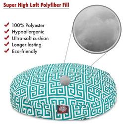 Pacific Towers Medium Round Indoor Outdoor Pet Dog Bed With Removable Washable Cover By Majestic Pet Products