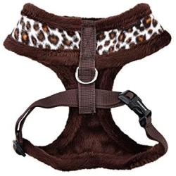 Puppia Leonard Harness A, Small, Brown