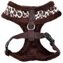 Puppia Leonard Harness A, Small, Brown
