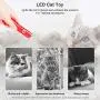 MUSEMET LED Cat Toy Cat Catch Interactive Red Fish LED Light Paw Style Exercise Chaser Toy Pet Training Tool (No Battery Include) MUSEMET LED Cat Toy Cat Catch Interactive Red Fish LED Light Paw Style Exercise Chaser Toy Pet Training Tool (No Battery Include)