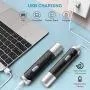 oneisall Dog Nail Grinder - Upgraded 2 Speed Quiet USB Rechargeable Professional Pet Nail Trimmer Paws Grooming & Smoothing Claw Care for Small Medium Large Dogs & Cats oneisall Dog Nail Grinder - Upgraded 2 Speed Quiet USB Rechargeable Professional Pet Nail Trimmer Paws Grooming & Smoothing Claw Care for Small Medium Large Dogs & Cats