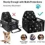 HIPPIH Dog Car Seats for Small Dogs, Collapsible Pet Booster Car Seat for Vehicles, Waterproof Puppy Car Seat Suitable for Medium Pets Under 11 lb, Upgraded HIPPIH Dog Car Seats for Small Dogs, Collapsible Pet Booster Car Seat for Vehicles, Waterproof Puppy Car Seat Suitable for Medium Pets Under 11 lb, Upgraded