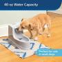 PetSafe Drinkwell Mini Pet Fountain for Cats and Small Dogs, 40 oz Capacity Water Dispenser with Filter Included, PWW00-14402