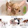 Jondarla 2pcs Dog Lick Pad, Lick Mat for Dog Shower and Grooming, Silicone Dog Slow Feeder, Durable Dog Bathing Tool, Dog Peanut Butter Lick Pad, 37 Super Suctions to Smooth Wall, Safe and Fun