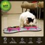 Iconic Pet Color Splash Designer Bone Shape Fusion Pet Diner in Assorted Colors