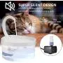Shaying Cat Water Fountain, Pet Water Dispenser 67oz/2L, Automatic Drinking Fountain Ultra Quiet with LED Light for Cats Dogs Stunning Shaying Cat Water Fountain, Pet Water Dispenser 67oz/2L, Automatic Drinking Fountain Ultra Quiet with LED Light for Cats Dogs Stunning