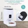 TOO TOO 7L Automatic Dog Feeder, Timer Cat Food Dispenser with Desiccant Bag for Dry Food, Programmable Portion Control 1-4 Meals per Day&Voice Recorder for Small/Medium Pets (White) TOO TOO 7L Automatic Dog Feeder, Timer Cat Food Dispenser with Desiccant Bag for Dry Food, Programmable Portion Control 1-4 Meals per Day&Voice Recorder for Small/Medium Pets (White)