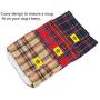 Leowow Reusable Wrap Diapers for Male Dogs Washable Dog Belly Wrap Diapers(3 Pack)-Medium