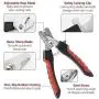 Dog Nail Clippers and Trimmer Set, Anipaw Stainless Steel Non Slip Handles & Razor Sharp Blades, Safety Guard to Avoid Over-Cutting, Grooming Tool for All Small Large Pets, Free Nail File Dog Nail Clippers and Trimmer Set, Anipaw Stainless Steel Non Slip Handles & Razor Sharp Blades, Safety Guard to Avoid Over-Cutting, Grooming Tool for All Small Large Pets, Free Nail File