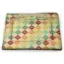 DayDayFun Vintage Pet Mat for Kennel Brown Toned Diagonal Lines Stripes Modern Geometrical Image Art Print Bite-Resistant Pet Mat Sand Brown Chocolate DayDayFun Vintage Pet Mat for Kennel Brown Toned Diagonal Lines Stripes Modern Geometrical Image Art Print Bite-Resistant Pet Mat Sand Brown Chocolate