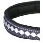 Blueberry Pet 9 Colors Soft & Safe 3M Reflective Jacquard Neoprene Padded Dog Collars
