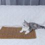 KEMULUS Cat Scratcher Mat Anti Slip Natural Sisal Cat Scratching Mats Horizontal Cat Floor Scratching Pad Rug Doorway Cat Sisal Mat Sleeping Carpet Protecting Furniture and Sofas