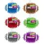 Gnawsome 4.5'' Spiky Squeak & Light Football for Dogs - Durable, Rubber Bouncy Puppy Fetch & Chew Toy for Your Pet, Colors Will Vary Gnawsome 4.5'' Spiky Squeak & Light Football for Dogs - Durable, Rubber Bouncy Puppy Fetch & Chew Toy for Your Pet, Colors Will Vary