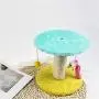 ShiLei 3-Piece Interactive cat sisal Toy Ball, Natural Fiber, Cute Spherical Design, Built-in Mouse Play