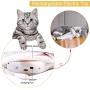 Salalish Floppy Fish Cat Toy, Moving Fish Toy, Interactive Flopping Cat Kicker Fish Toy, Wiggle Fish Catnip Toys, Electric Realistic Flipping Catfish Toy for Indoor Cats Pets Kitten