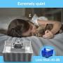 VinDox Ceramic Cat Fountain, 2.1L Pet Drinking Fountain for Cat and Dog, Cat Fountain Porcelain, Cat Water Dispenser with 3 Activated Carbon Filter and Sponge Foam Pre-Filter