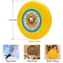 Pet Frisbee Flying Disc Dog Toy - Multifunction Krusty Brand Seal