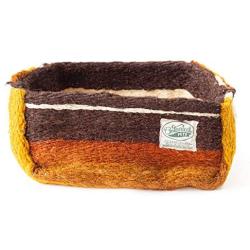 Botanical Pets Premium Cat Scratcher Beds Mustard (Large) Eco-Friendly Made with Natural Vegetable Fiber That Cats, Kittens and Dogs Love.