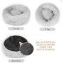 Gbrand Dog Bed Cat Beds Round Donut(Small 23'' x 23'') - Orthopedic Relief - Soft Plush Indoor Pet Bed - Machine Washable & Dryer Friendly.