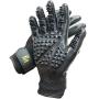 Effective Patented Grooming Gloves One Size Fit All Works For Dogs, Horses, Cats and Other Animals (1-pair)