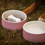Magisso 90200 Water Bowl Natural Cooling Ceramic Keeps Water Cold, 20 cm Diameter, 1.8 litres, Pink