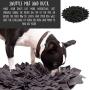 PAW by Seven Snuffle mat and Squeaky Toys for Dogs. Dog Puzzle: Dog Snuffle mat and Duck Dog Toy, Fleece Fabric, Durable, nosework mat, Dog Slow Feeder and Duck Dog Puzzle Feeder. Nosework Supplies