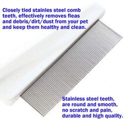 Pet Comb for Dog/Cat/Small Pets…
