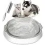 001 Glass Dog Cat Food Bowls, Water Bowl for Cats and Small Dogs, Transparent Glass Pet Bowl, Promotes Pet Hydration, Durable and Stable Design, Protect Pets Spine, Dishwasher Safe 001 Glass Dog Cat Food Bowls, Water Bowl for Cats and Small Dogs, Transparent Glass Pet Bowl, Promotes Pet Hydration, Durable and Stable Design, Protect Pets Spine, Dishwasher Safe
