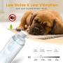 IOKHEIRA Dog Nail Grinder, Updated Professional Pet Nail Trimmer, 2 LED Lights Designed, 2 Speed USB Rechargeable, Painless Paws Grooming Tools for Small Medium Large Dogs & Cats