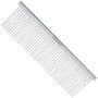 Professional Dog Grooming Greyhound Combs for Dogs Chrome Comb - Choose Size (Fine/Coarse Comb)