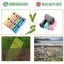 Yingdelai Dog Poop Bags - 160 Counts Biodegradable Large Doggy Waste Bags Unscented Refill Rolls