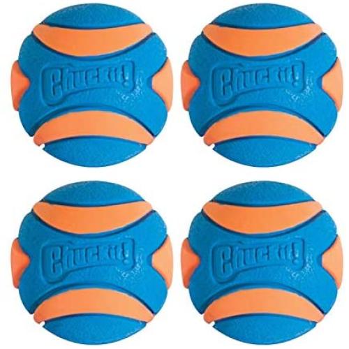 Chuckit! Ultra Squeaker Ball - 4 Pack