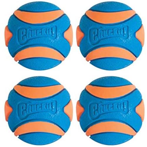 Chuckit! Ultra Squeaker Ball - 4 Pack