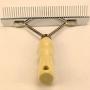 Teanfa Professional Large Dogs Hair Brush Slicker Long Short Hair Comb Rake for Cleaning and Grooming Dematting Detangling Pets Hair