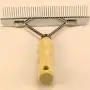 Teanfa Professional Large Dogs Hair Brush Slicker Long Short Hair Comb Rake for Cleaning and Grooming Dematting Detangling Pets Hair