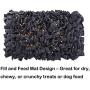 Tamu style Dog Snuffle Mat for Feeding, Hunting, Foraging (12½'' x 18½'') Playful Food and Treat Surface & Small, Medium, Large Breed Pets & Durable, Reusable, Machine Washable