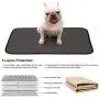 Coppthinktu Washable Dog Pee Pad, Highly Absorbent Reusable Dog Potty Pad for Training, Waterproof Non-Slip Puppy Pad Suitable for Dogs Cats and Rabbits, 1pcs Coppthinktu Washable Dog Pee Pad, Highly Absorbent Reusable Dog Potty Pad for Training, Waterproof Non-Slip Puppy Pad Suitable for Dogs Cats and Rabbits, 1pcs