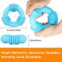 Dog Chew Toy for Aggressive Chewers Medium and Large Breed, Freezable Dog Chew Toys for Teething Dogs, Ultra-Tough Natural Rubber Nearly Indestructible Donut Dog Toy, Dog Chew Ring Toys