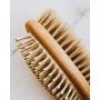 Dog Brush, Natural Plant Bristles, Wooden Pins, Made in Germany