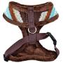 Puppia Crayon Harness A, Small, Brown
