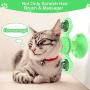 FANGXING Cat Toys Windmill Turntable - Indoor Teasing Interactive Pet Toy with Bell & Catnip Ball,Funny Scratch Tickle Hair Brush Toy for Kitten Cats