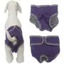 JinTuDi 4pc Pet Parents Premium Washable Dog Diapers Doggie Diapers Female Male Dog(Small) JinTuDi 4pc Pet Parents Premium Washable Dog Diapers Doggie Diapers Female Male Dog(Small)