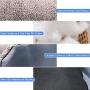 Handyone Medium Dog Bed & cat Bed, Calming Dog Bed with Machine Washable, Warming Durable Dog beds for Small Medium Dogs-Grey