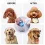 Aufew Dog Grooming Deshedding Brush, Pet Bathing Shampoo Brush for Dogs and Cats, Double Sided Silicone Hair Shedding Brushes for Pets with Short or Long Hair (Blue) Aufew Dog Grooming Deshedding Brush, Pet Bathing Shampoo Brush for Dogs and Cats, Double Sided Silicone Hair Shedding Brushes for Pets with Short or Long Hair (Blue)
