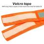 Reflective Dog Vest for Night Time, Fluorescent Dog Apparel, Adjustable Dog Coat Strap & Breathable Material Ideal to Keep Dogs Safe While Walking & Hunting (M, Orange)